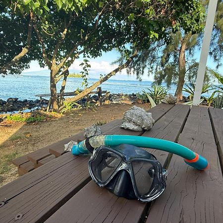 Bungalow Vue Lagon 180 Degre, La Maison Bleue Moorea Zewnętrze zdjęcie