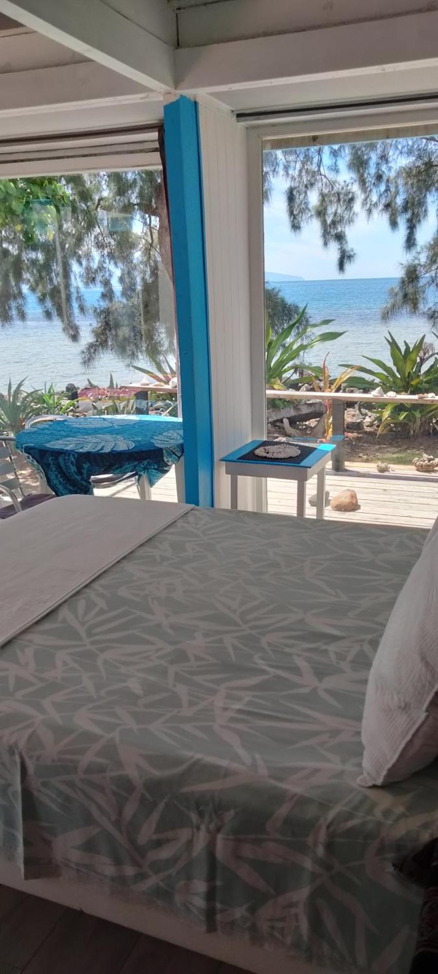 Bungalow Vue Lagon 180 Degre, La Maison Bleue Moorea Zewnętrze zdjęcie