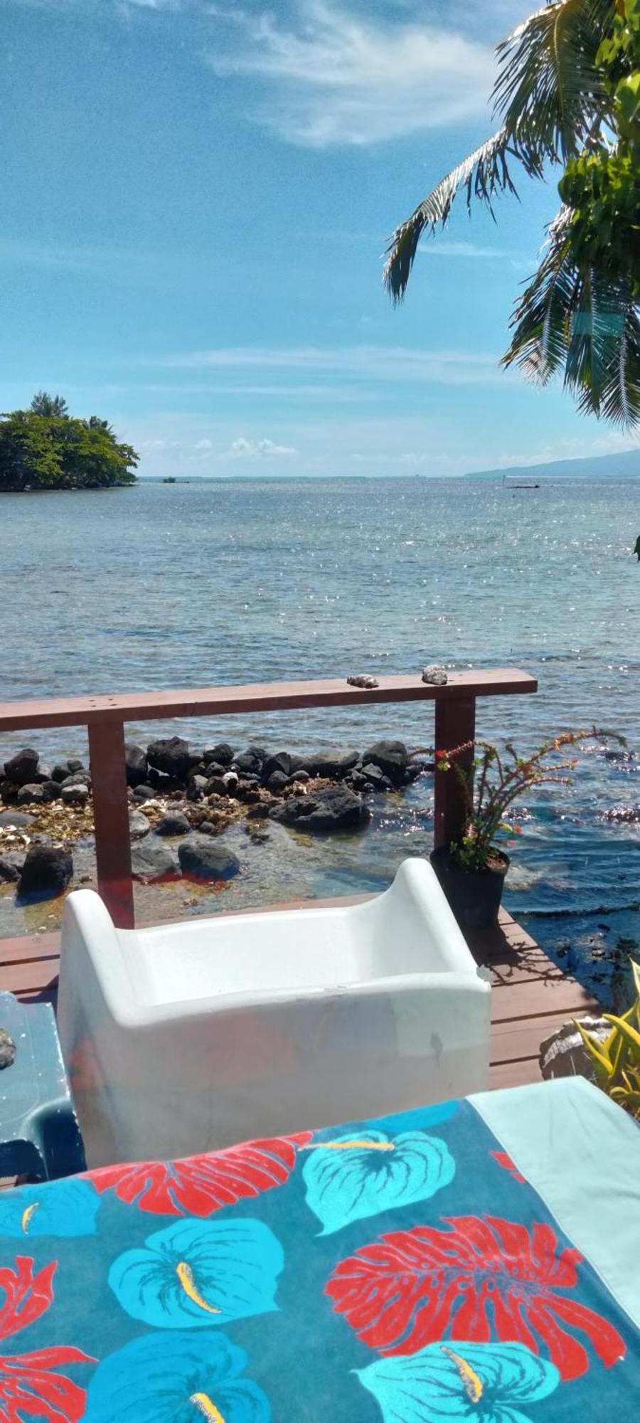 Bungalow Vue Lagon 180 Degre, La Maison Bleue Moorea Zewnętrze zdjęcie