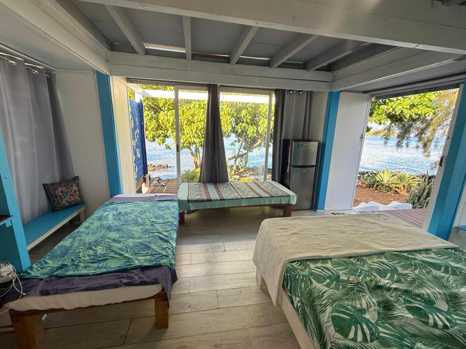 Bungalow Vue Lagon 180 Degre, La Maison Bleue Moorea Zewnętrze zdjęcie