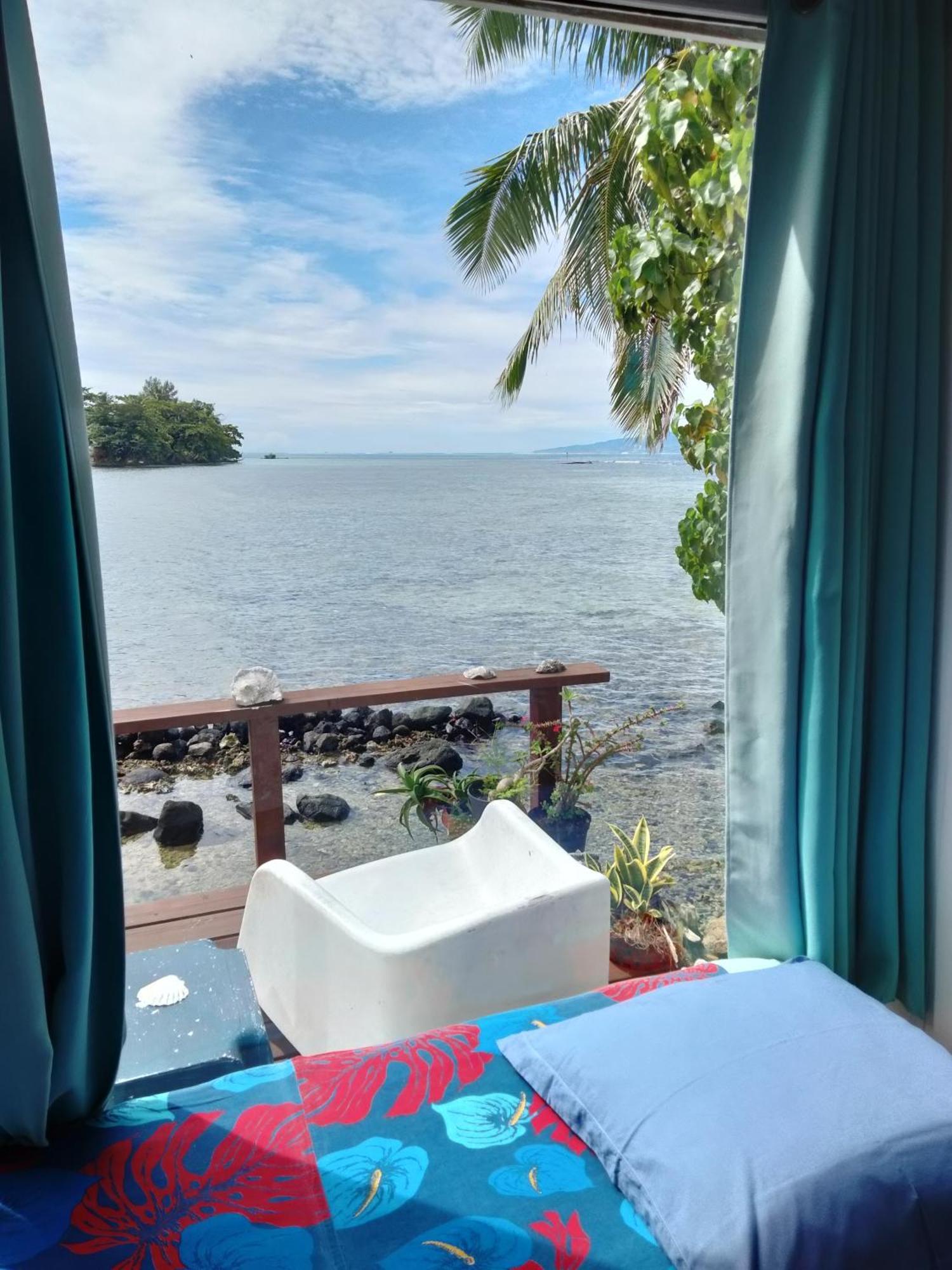 Bungalow Vue Lagon 180 Degre, La Maison Bleue Moorea Zewnętrze zdjęcie